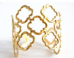 Silver Marrakech Cuff