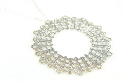 Lace Circle Pendant