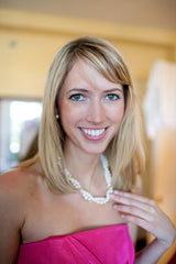 Gold Starlette Pearl Necklace