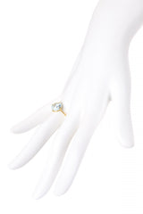 Aquamarine Gemma Ring