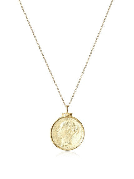 Queen Victoria Coin Pendant