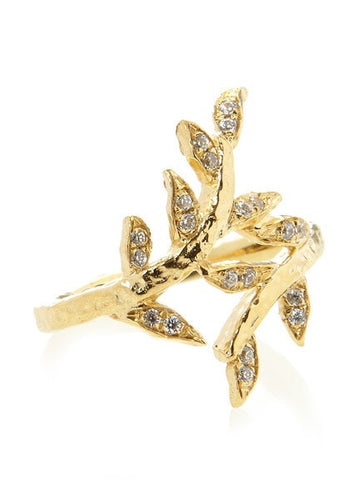 Sapphire Vine Ring