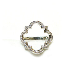 White Sapphire Marrakech Ring