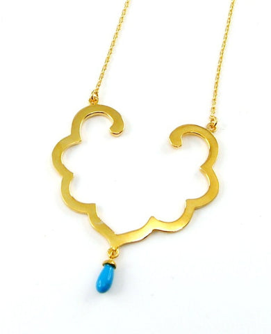 Badala Necklace with Turquoise