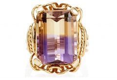 LUXE Ametrine Belle Epoque Ring