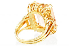 Morganite Belle Epoque Ring