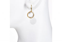 White Topaz Santorini Drop Earrings