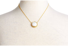 Pearl Sapphire Kori Necklace