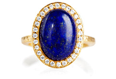Lapis + Sapphire Kori Ring