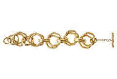 Vintage Rope Link Bracelet