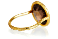 Cognac Topaz Santorini Ring