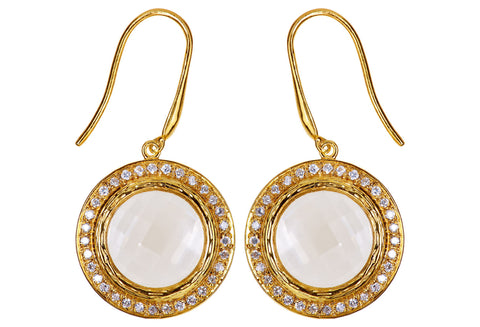 Sapphire & Topaz Santorini Drops