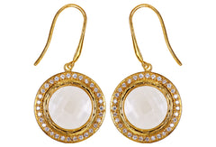 Sapphire & Topaz Santorini Drops