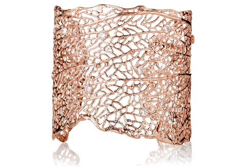 Rose Crystal Kai Cuff