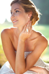LUXE 14k Biwa Pearl Ring