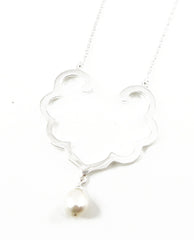 Gold Pearl Badala Necklace