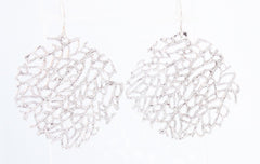 Seafan Circle Earrings