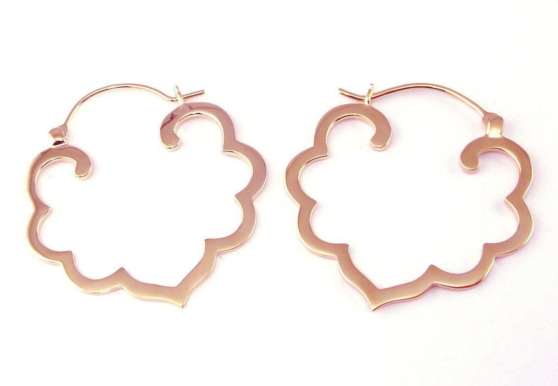 Rose Badala Hoops