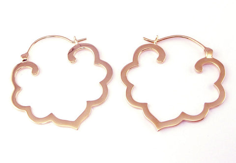Rose Badala Hoops