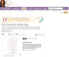 Starlette Drop Pendant