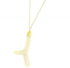 LUXE South Pacific Coral Pendant