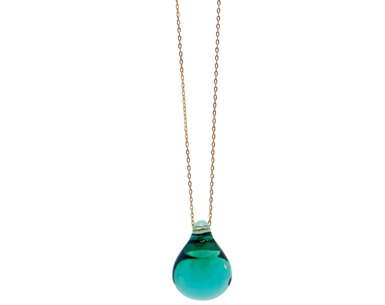 Teal Kai Drop Pendant