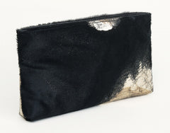Metallic Pembroke Clutch