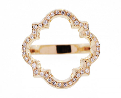 White Sapphire Marrakech Ring