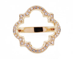 White Sapphire Marrakech Ring